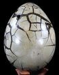 Huge, Septarian Dragon Egg Geode - Crystal Filled #40933-2
